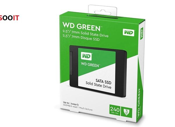 اس اس دی اینترنال وسترن دیجیتال مدل Green WDS240 ظرفیت 240 گیگابایت