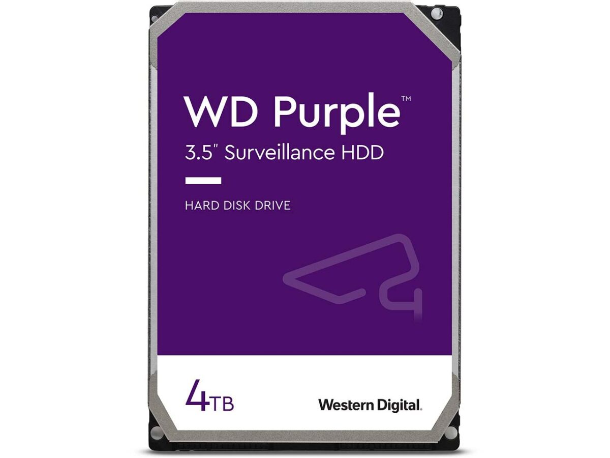 هارددیسک اینترنال 4 ترابایت وسترن دیجیتال مدل Purple - Image 1