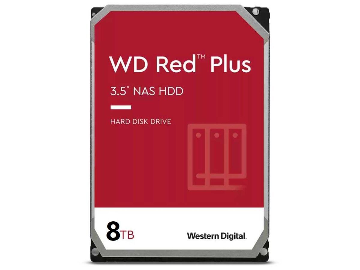 هارددیسک اینترنال وسترن 8 ترابایت دیجیتال مدل Red Plus - Image 3