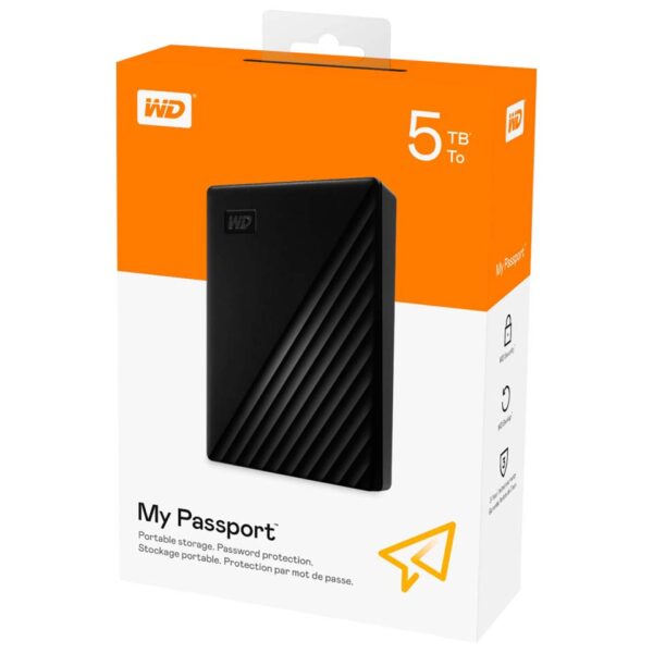 هارد اکسترنال 5 ترابایت وسترن دیجیتال مدل Western Digital My Passport