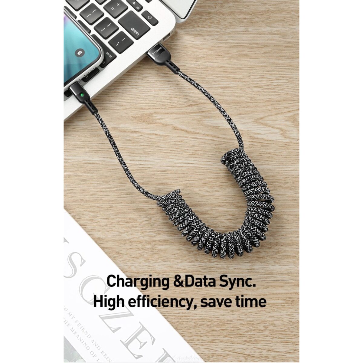 کابل تبدیل USB به لایتنینگ مک دودو مدل CA-6410 طول 1.8 متر - Image 6