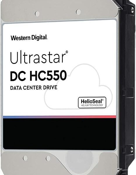 هارد دیسک اینترنال وسترن دیجیتال 16 ترابایت Ultra star