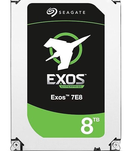 هارد دیسک اینترنال سیگیت SAS مدل EXOS ST8000NM0075 ظرفیت ۸ ترابایت