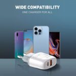 شارژر دیواری الدینیو مدل A2424C به‌ همراه کابل تبدیل MicroUSB - Image 6