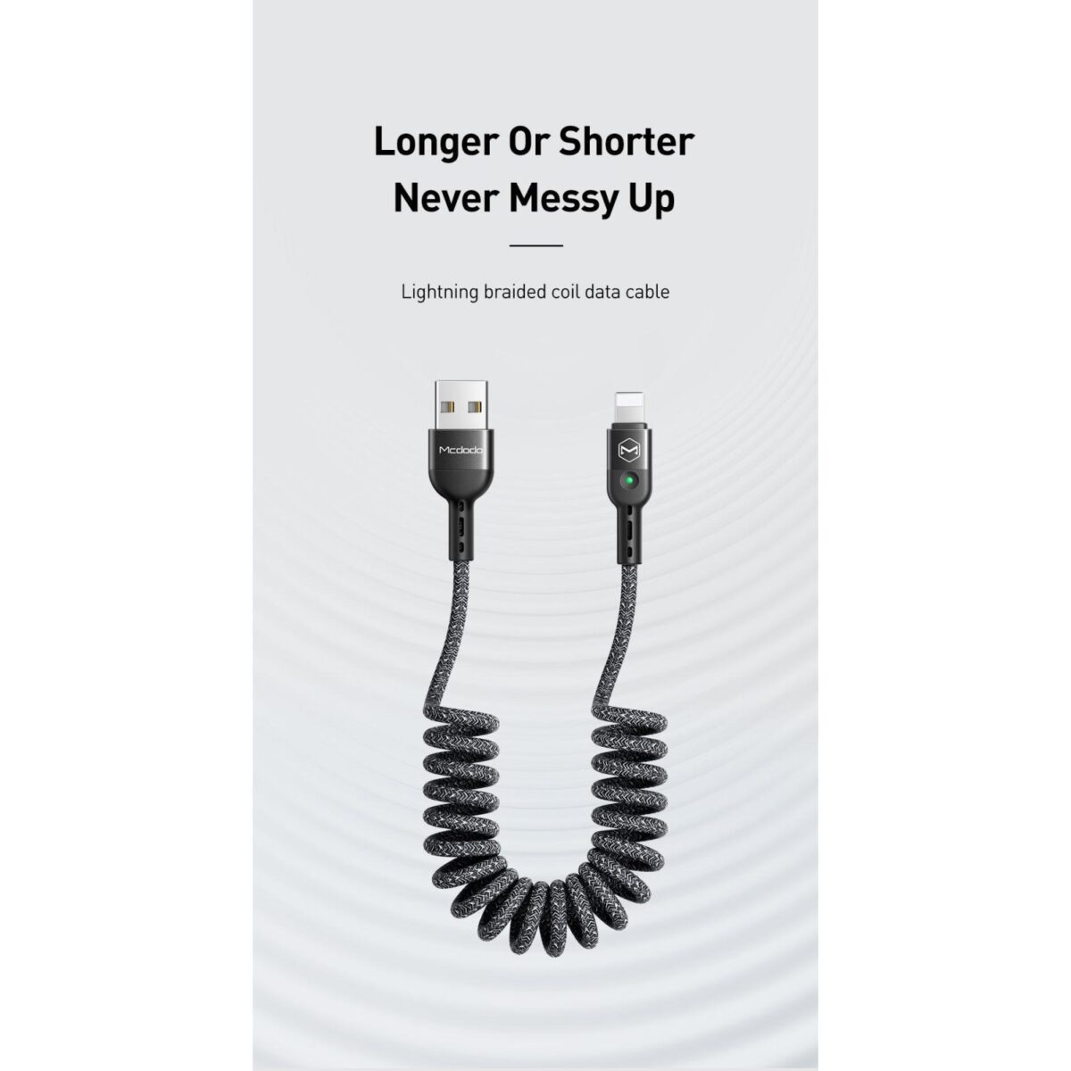 کابل تبدیل USB به لایتنینگ مک دودو مدل CA-6410 طول 1.8 متر - Image 2