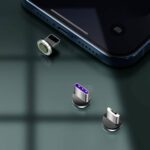 کابل شارژ مگنتی سه سر بیسوس به طول یک متر CA1T3-BG1 - Image 2