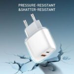 شارژر دیواری الدینیو مدل A2424C به‌ همراه کابل تبدیل MicroUSB - Image 3