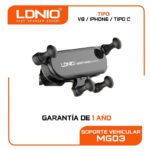 پایه نگهدارنده گوشی موبایل الدینیو مدل MG03 - Image 9