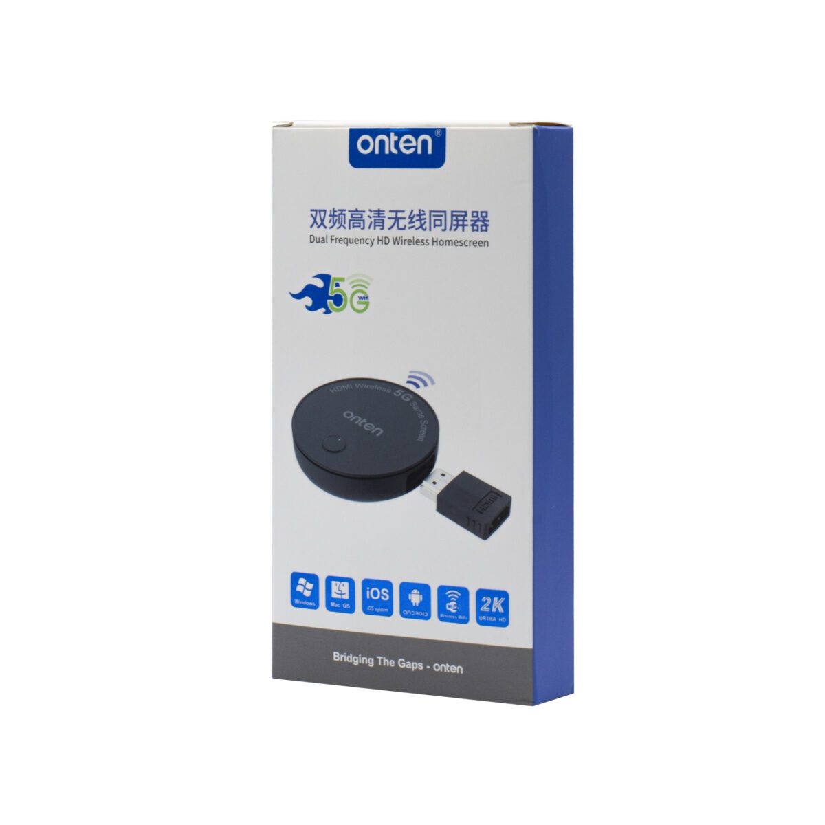 دانگل HDMI اتصال بی سیم و با سیم اونتن مدل OTN-7576 5G - Image 8