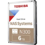 هارددیسک اینترنال توشیبا مدل N300 ظرفیت 6 ترابایت