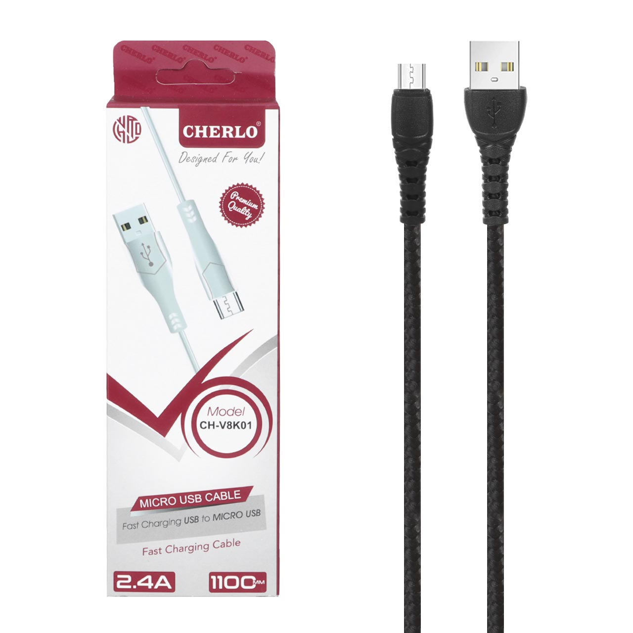 1175814 کابل شارژ کنفی اندروید Micro USBفست شارژ - تصویر 1
