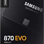 اس اس دی اینترنال سامسونگ مدل EVO 870 ظرفیت 250 گیگابایت(پک چین کپی)