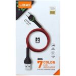 کابل شارژ موبایل و تبلت الدینیو لایتینینگ 2 متری الدینو مدل LS482