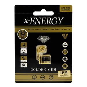 4mzx0pt4_thumb3 فلش 32 گیگ ایکس انرژی X-Energy Golden Gem USB 2.0 - تصویر 1