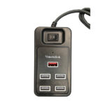 هاب 4 پورت USB 2.0 به همراه کلید و پاور مدل 9216