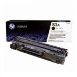 Black HP 83A Laser Toner Cartridge