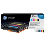 کارتریج لیزری اچ پی مدل 304A CC531A ا 304A-CC531A Cyan Toner Cartridge