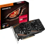 کارت گرافیک گیمینگ Gigabyte Radeon RX 580  گیگابایت ظرفیت 8 گیگابایت(استوک)