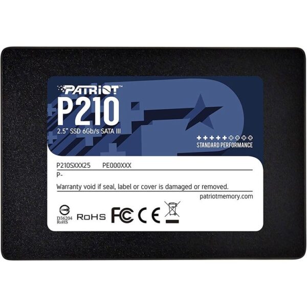 اس اس دی پاتریوت P210 SATA III 256GB