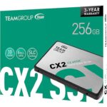 حافظه اس‌اس‌دی تیم‌گروپ CX2 ظرفیت 256 گیگابایت
