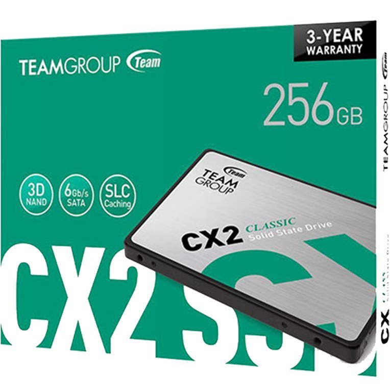 pnYdqRv_JfMlZVK- حافظه اساسدی تیمگروپ CX2 ظرفیت 256 گیگابایت - تصویر 1