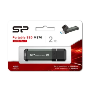 حافظه SSD پرتابل 2 ترابایت سیلیکون پاور مدل MS70