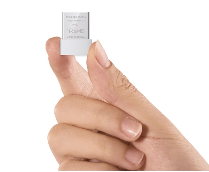 کارت شبکه USB بی سیم 150Mbps مرکوسیس مدل MW150US