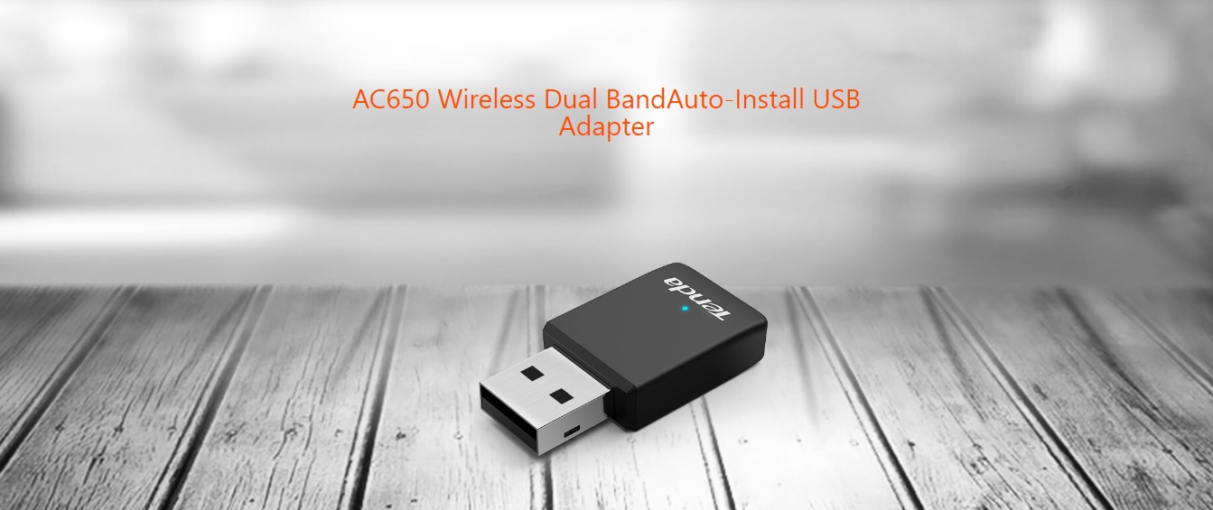 کارت شبکه USB بی سیم و دوباند AC650 تندا مدل U9
