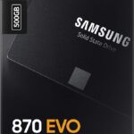اس اس دی اینترنال سامسونگ مدل EVO 870 ظرفیت 500 گیگابایت(استوک 13 روز کارکرد 100درصد سلامت)