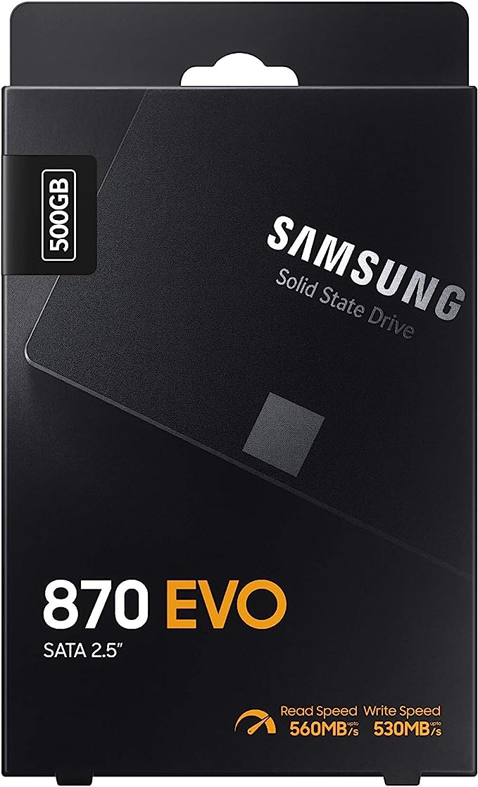 500-evo اس اس دی اینترنال سامسونگ مدل EVO 870 ظرفیت 500 گیگابایت(استوک 13 روز کارکرد 100درصد سلامت) - تصویر 1